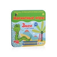 Настольная магнитная игра Бумбарам Змеи и лестницы - IM-1003