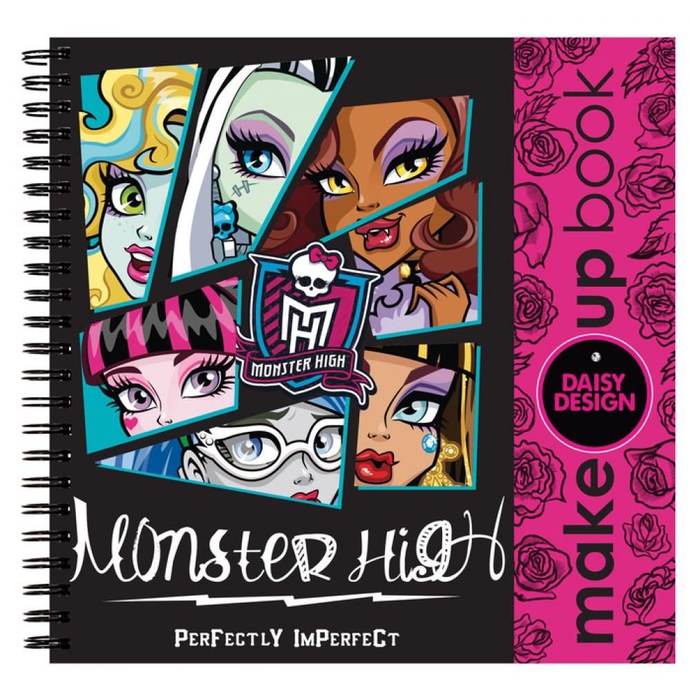 Книга для девочек Daisy Design *Make Up* Monster High - 53564