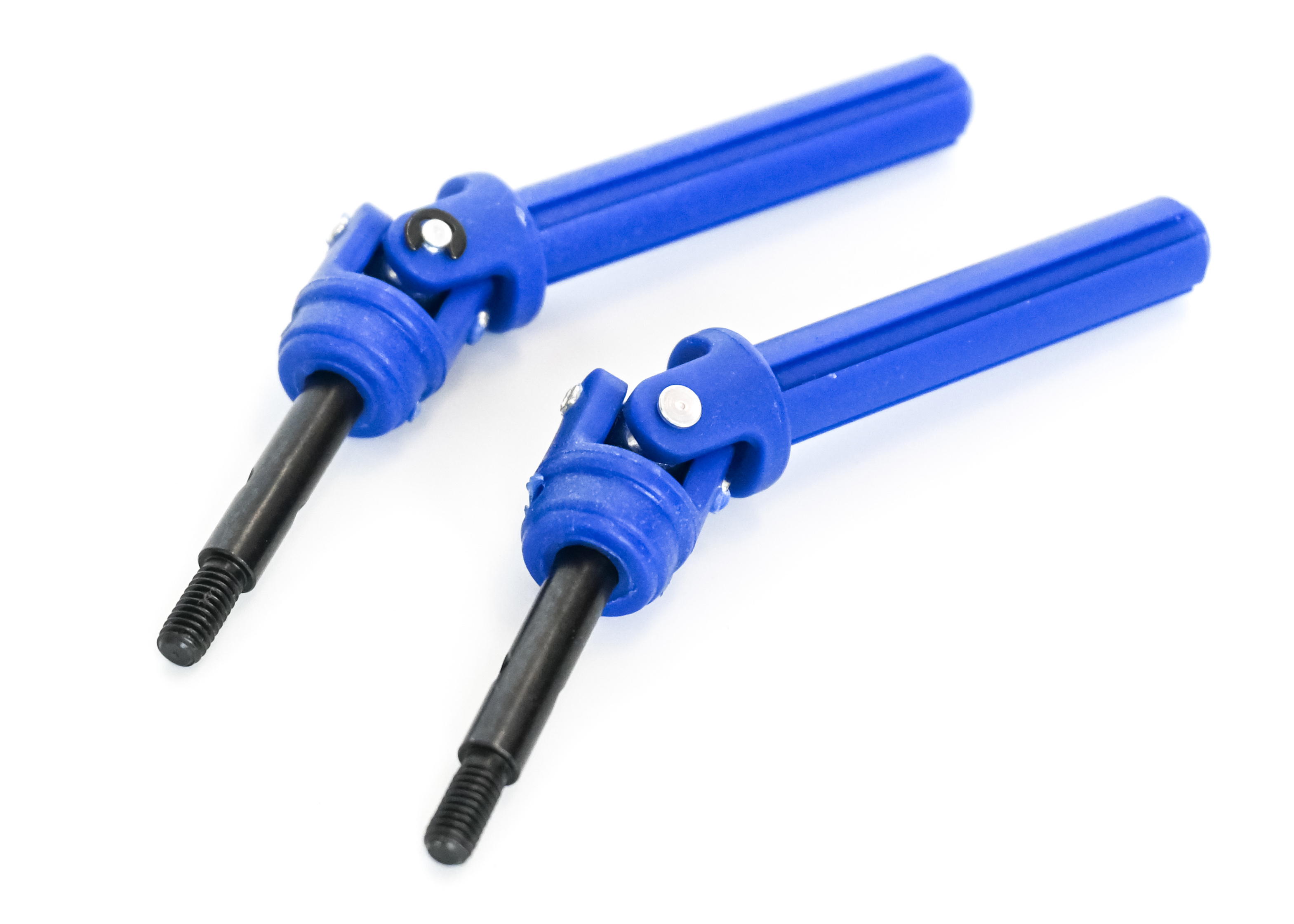 Карданные привода задние для Remo Hobby MMAX, EX3 1:10, тюнинг, синие - RP1957-BLUE