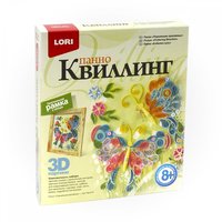 Квиллинг. Панно *Порхающие красавицы* - Квл-010