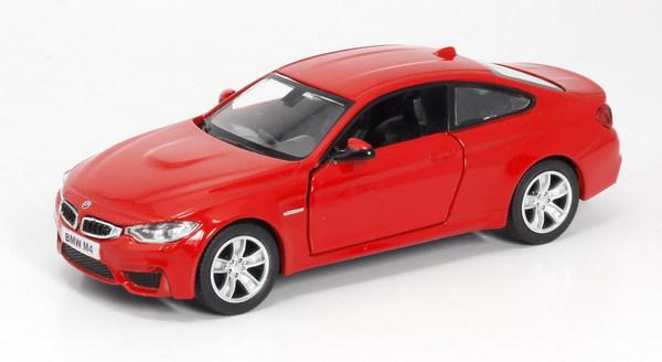 Машина металлическая RMZ City BMW M4 COUPE with Strip масштаб 1:32 - 554035