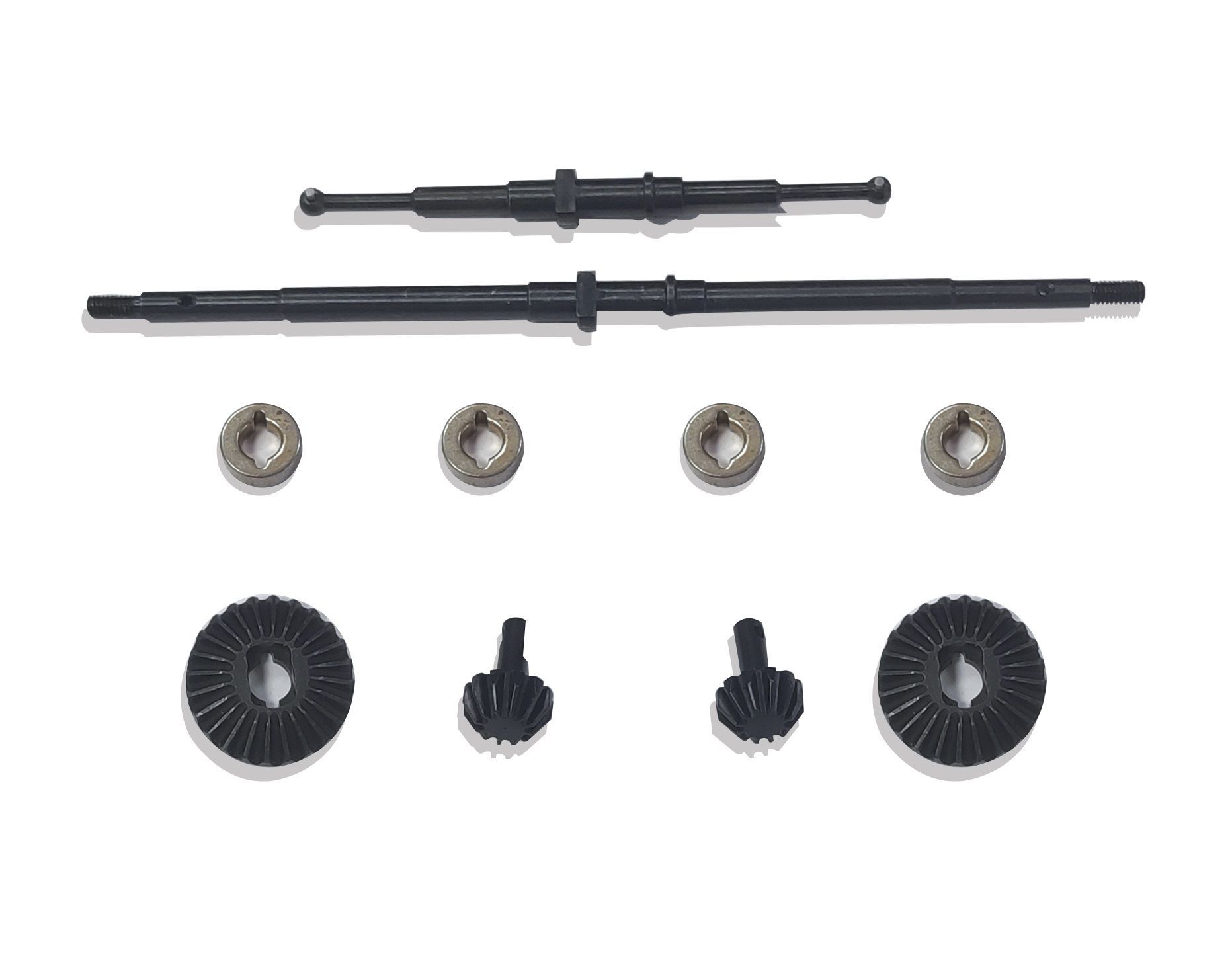 Комплект полуосей со стальными шестернями CR-18 Axle Metal Gear Set (Steel) - HP-240341