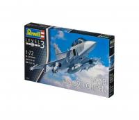 Сборная модель самолета Сааб JAS-39D Грипен, масштаб 1:72 - 03956R