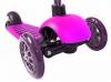 Самокат 3-х колесный GLIDER MINI pink - 6496