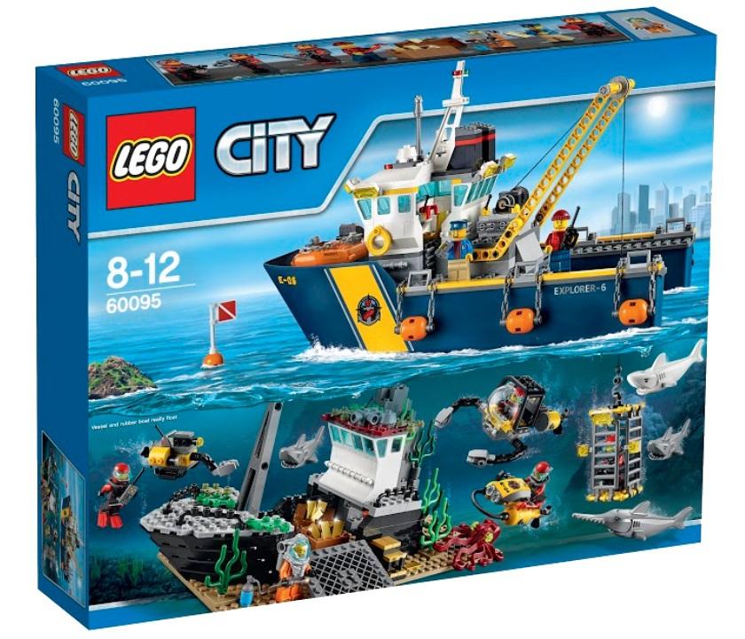 Конструктор LEGO City - Корабль исследователей морских глубин - 60095