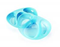 Набор из 2 трёхсекционных тарелочек (голубой) Tommee Tippee - 44027241-2