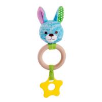 Игрушка-погремушка Happy Snail Зайчик - 17HSE06RB