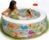 Бассейн *Аквариум* с надувным дном, INTEX 152х56см - с58480