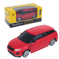 Машина металлическая RMZ City Range Rover Evoque, масштаб 1:64, красный матовый - 344011SM(A)-no