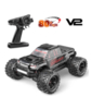 Радиоуправляемый монстр MJX Hyper Go Brushless LED 4WD ARTR масштаб 1:10 2.4G - MJX-10208-V2-BLACK
