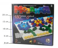 Мозаика * Тридевятое Царство* d20п, 6 цветов, 180шт  -  02007