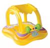 Надувной детский круг-плот с навесом Baby Float - И56581