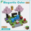 Конструктор RTOY 3D из миниблоков Minecraft Майнкрафт Magnetic Cube, 128 элементов - MC-H001