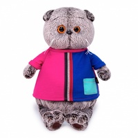 Мягкая игрушка Budi Basa Басик в двухцветной футболке 22 см - Ks22-154