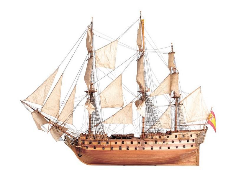 Сборная деревянная модель корабля Artesania Latina SAN JUAN NEPOMUCENO, масштаб 1:90 - AL22860