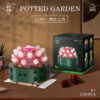 Конструктор RToy 3D из миниблоков Цветы Суккуленты 1шт, 159 элементов - WL2109