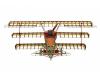 Сборная деревянная модель самолета Artesania Latina FOKKER DR.I 1918 RED BARON, масштаб 1:16 - AL20350