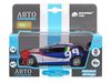 Машина Автопанорама Maserati Gran Turismo MC GT4, синий, масштаб 1:32, свет, звук, инерция - JB1251322