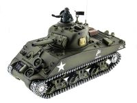 Радиоуправляемый танк Heng Long U.S. M4A3 Sherman масштаб 1:16 2.4G - 3898-1 V6.0