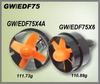 Импеллер EDF-75 c коллекторным мотором EM 400, 1шт, GWS - EF-GWEDFO75