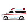Радиоуправляемая машина MX Toyota Alphard Скорая помощь (с мигалками) 1:24 - MX25003
