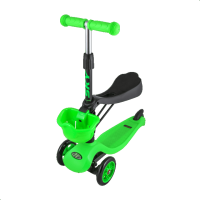 Трехколесный самокат TechTeam Sky Scooter New зеленый