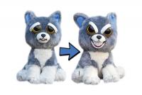 Мягкая игрушка Goliath Feisty pets Собака серая, 22 см - FP001E