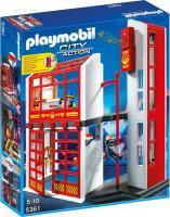 Конструктор Playmobil Пожарная служба: Пожарная станция с сигнализацией - 5361pm