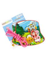 Шнуровка Woodlandtoys Красная Шапочка 16*14,5*2 см - 017603