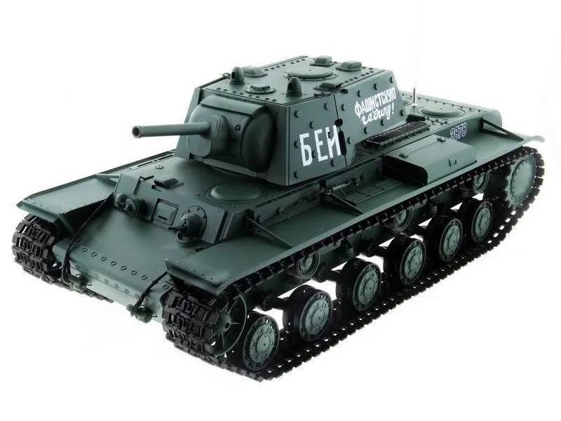 Радиоуправляемый танк Heng Long KV-1 Upgrade V7.0 масштаб 1:16 RTR 2.4G - 3878-1Upg V7.0