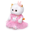 Мягкая игрушка BUDI BASA Кошка Ли-Ли BABY в платье с единорогом - LB-081