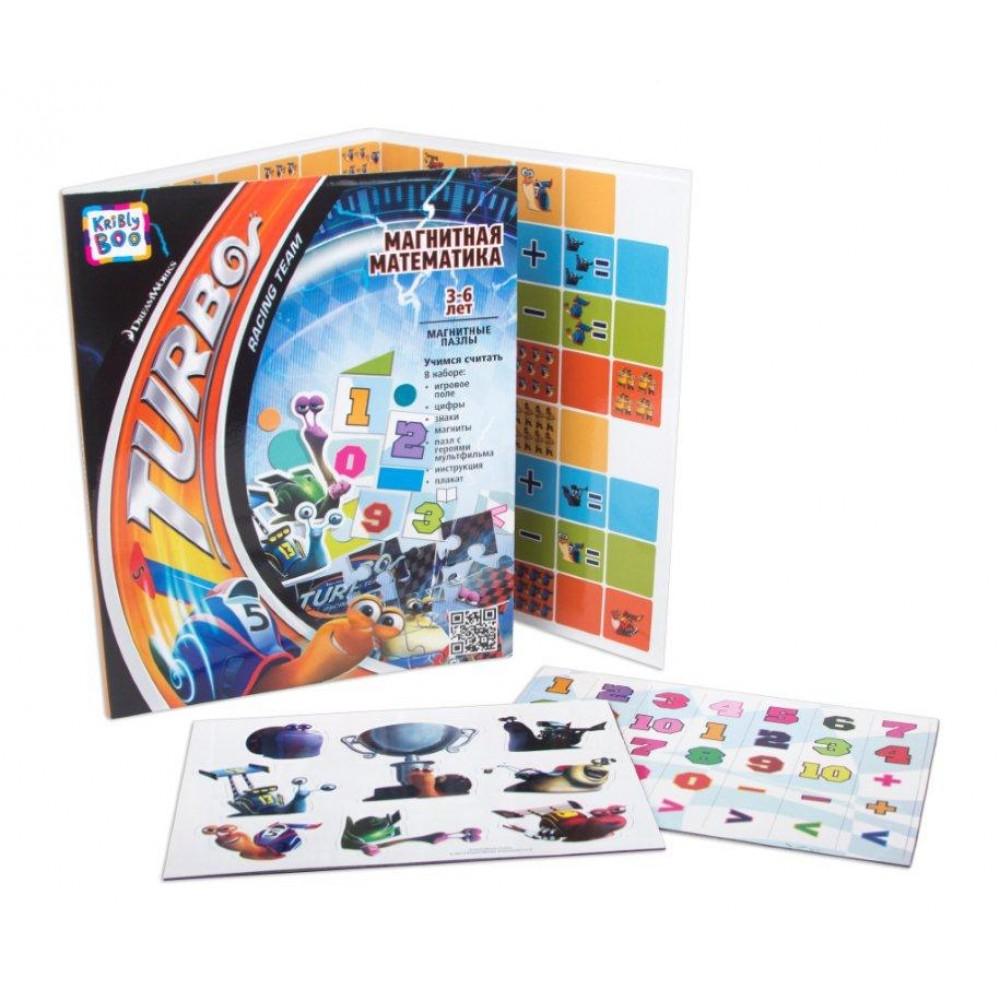 Магнитная книжка Kribly Boo *Магнитная математика* 43x24 см, Турбо - 51213