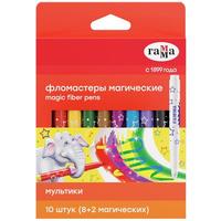 Фломастеры Гамма Мультики 16 цветов магические - 8042001