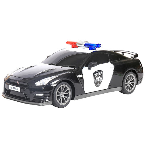 Радиоуправляемая машина MX Nissan GTR Полиция (с мигалками) 1:20 - MX25002