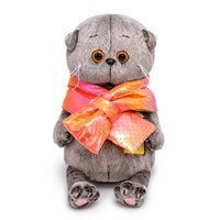 Мягкая игрушка Budi Basa Басик BABY в дутом шарфе 20 см - BB-108