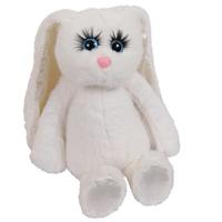 Мягкая игрушка ABtoys Реснички. Кролик белый 20 см - M5085