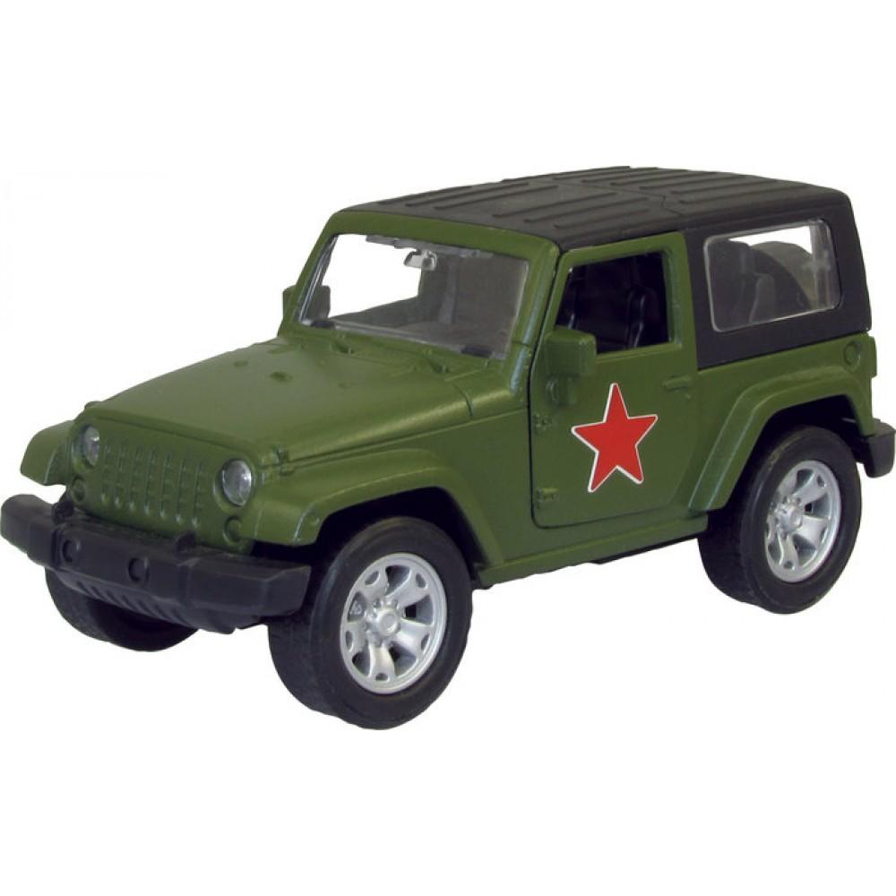 Машина Autogrand *USA ALLROAD 4WD* армейская 1:36, серия BOOM RACER - 33883