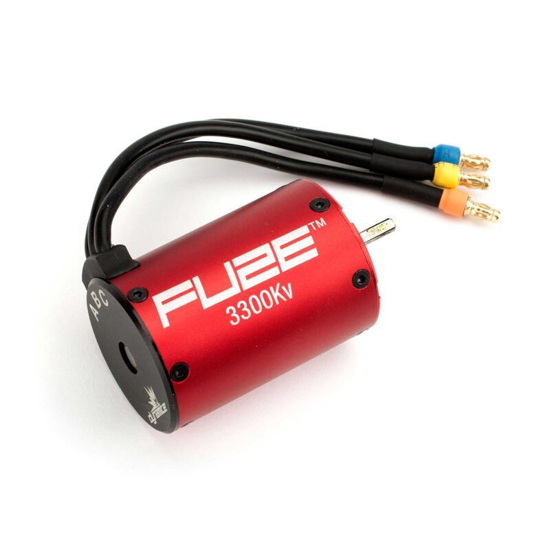 Бесколлекторный мотор Dynamite Fuze 1:10 4-Pole BL Motor 3300Kv - DYN4833