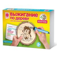 Выжигание на спилах *Подарок для ежика* - 367202