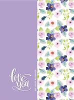 Блокнот Bourgeois Lilac flower studio 320л клетка - 0421(19463)