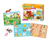 Умные игры на липучках Русский стиль Домашние животные - 04302