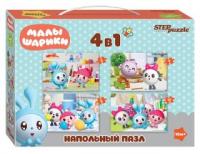 Пазл напольный Малышарики 4 в 1 - 70155