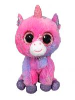 Мягкая игрушка ABtoys Единорог светло-фиолетовый, 15 см - M0053