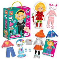 Настольная игра магнитная одевашка Vladi Toys *Trendy girl* - VT3702-18