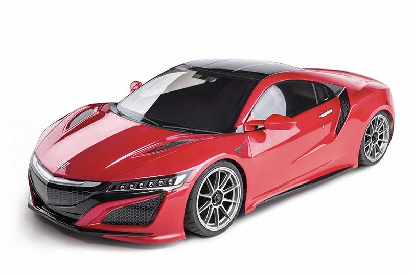 Радиоуправляемая машина для дрифта MST MS-01D Scale EP Drift Car HONDA NSX (red) 4WD RTR масштаб 1:10 2.4G - MST-531021R
