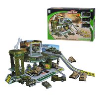 Игровой набор Наша Игрушка Военная база, 6 предметов - 200563468