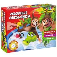Настольная семейная игра *ОЗОРНЫЕ ОБЕЗЬЯНКИ* - Ф94957
