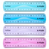 Линейка гибкая Hatber X-Flex 15см - RL-067310