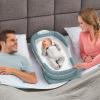 Складная кроватка Baby Delight ХL серо-зеленый с кружками - BD3001