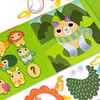 Мини-игры в дорогу для малышей *ЗАБАВНЫЕ ЗВЕРУШКИ* мозаика магнитная Bondibon - ВВ3475